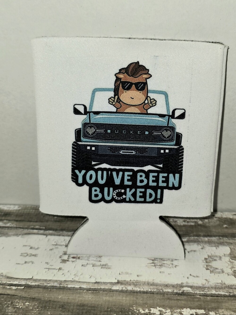 Bronco Koozie (Set Of 4)